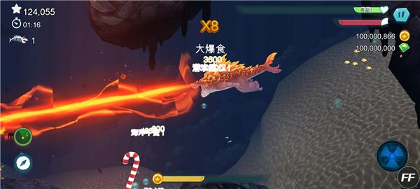 饥饿鲨进化国际服破解版无限钻石无限金币下载,鲨鱼游戏,饥饿鲨进化,饥饿鲨